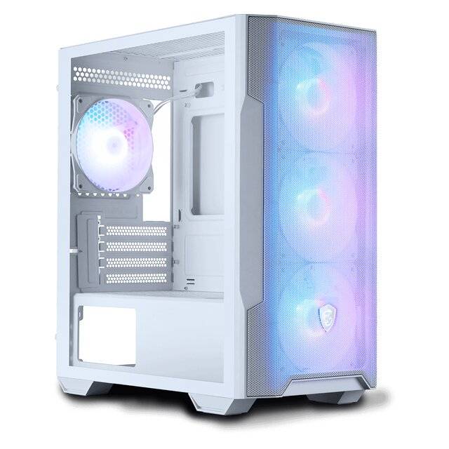 MSI MAG FORGE M100R Micro-ATX Case White