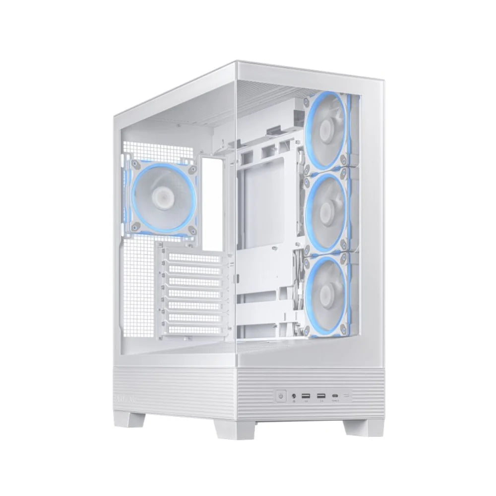 ASUS A31 PLUS Mid-Tower Gaming Case White