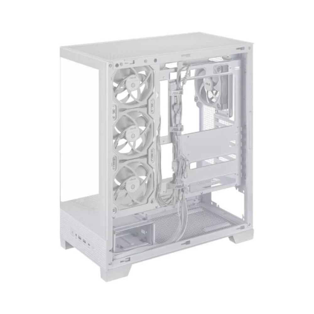 ASUS A31 PLUS Mid-Tower Gaming Case White